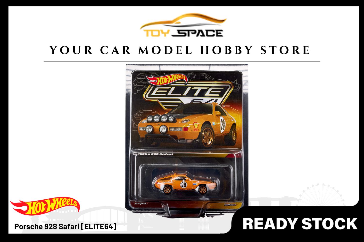Hot Wheels PORSCHE 928 Safari ELITE 64 (Neu und originalverpackt) in Hot Wheels PORSCHE 928 Safari ELITE 64 (Neu und originalverpackt) in