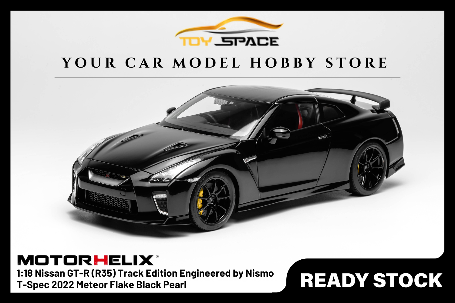 MOTORHELIX] 1:18 Nissan GT-R (R35) Track Edition Engineered by Nismo