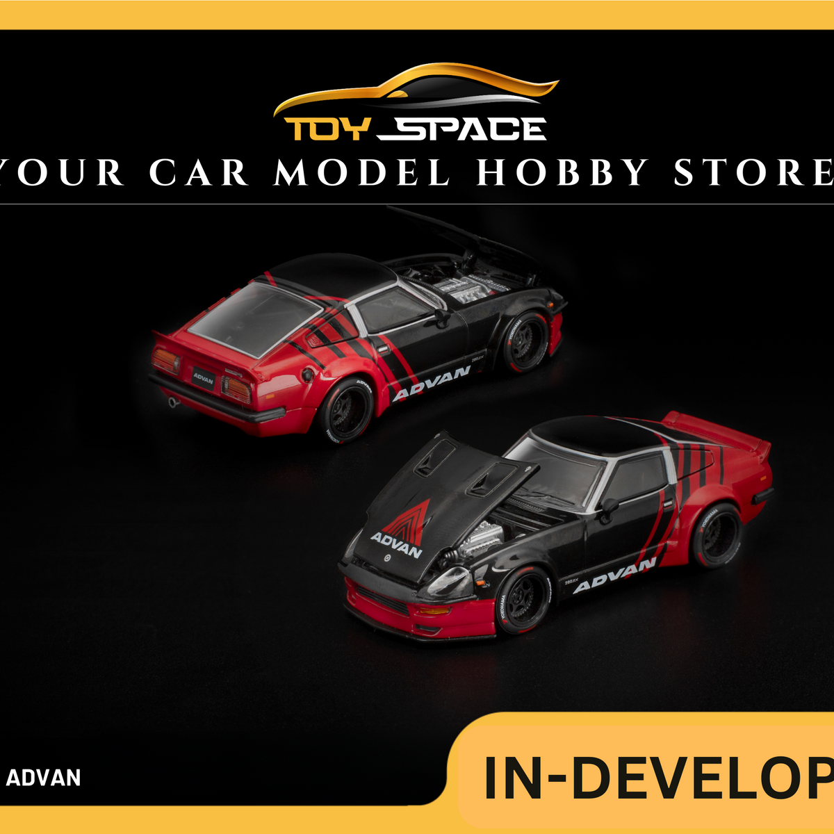POP RACE] 1:64 PANDEM 280ZX Advan – Toy Space