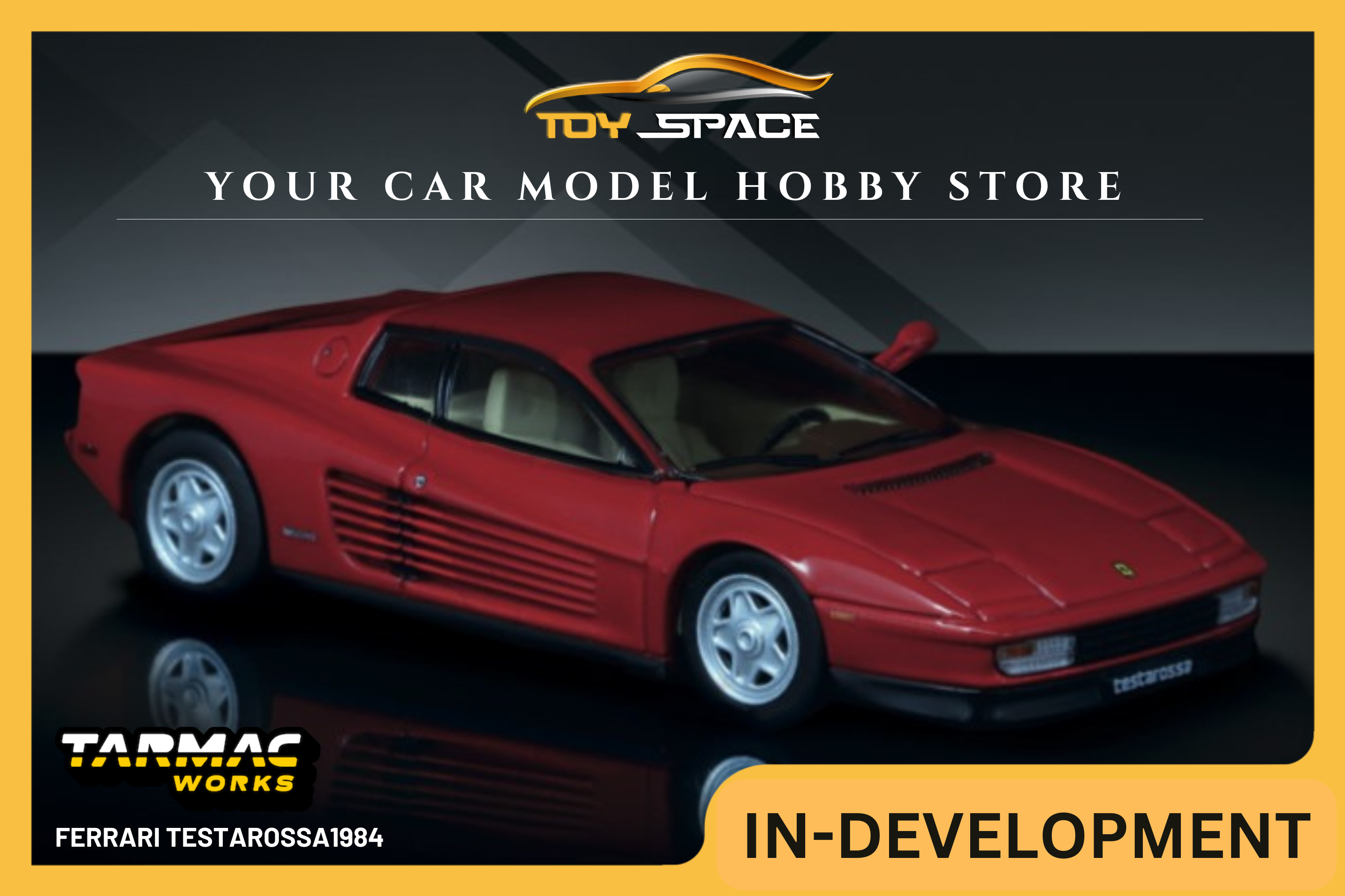 Shop für gebrauchte Modellautos - Ferrari Testarossa 1:43 rot Shop für gebrauchte Modellautos - Ferrari Testarossa 1:43 rot