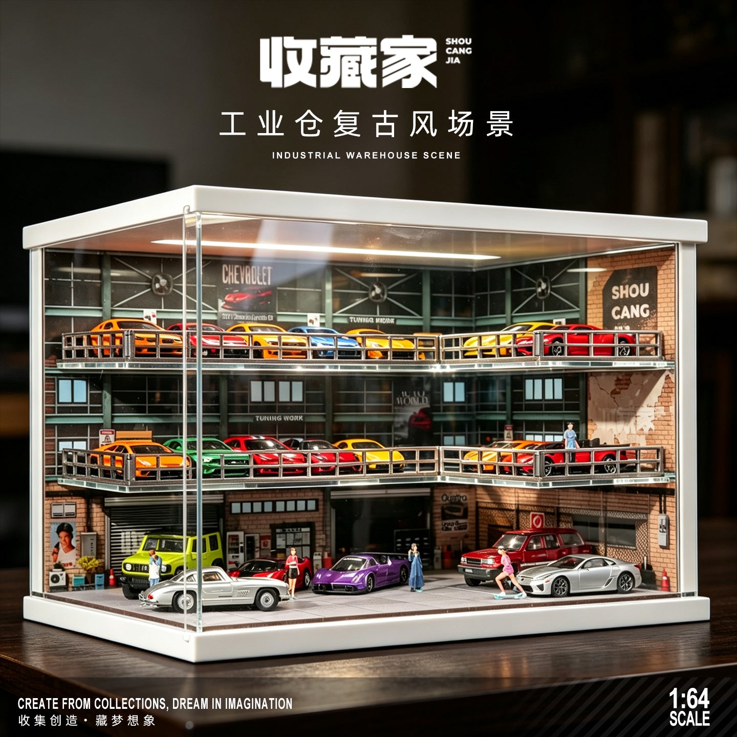 [SCJ] 1:64 Industrial Warehouse Diorama