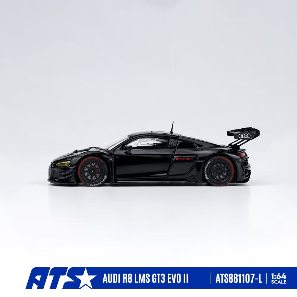 [ATS CAR MODEL] 1:64 Audi R8 LMS GT3 Evo II Gloss Black