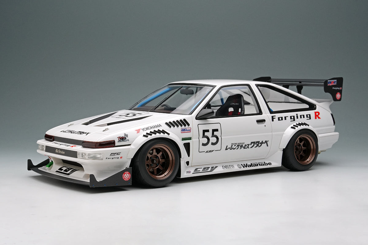 [MAKE UP] 1:18 Crystal Body Yokohama Sprinter Trueno GT-Apex (AE86) (3 Door) [EML142]