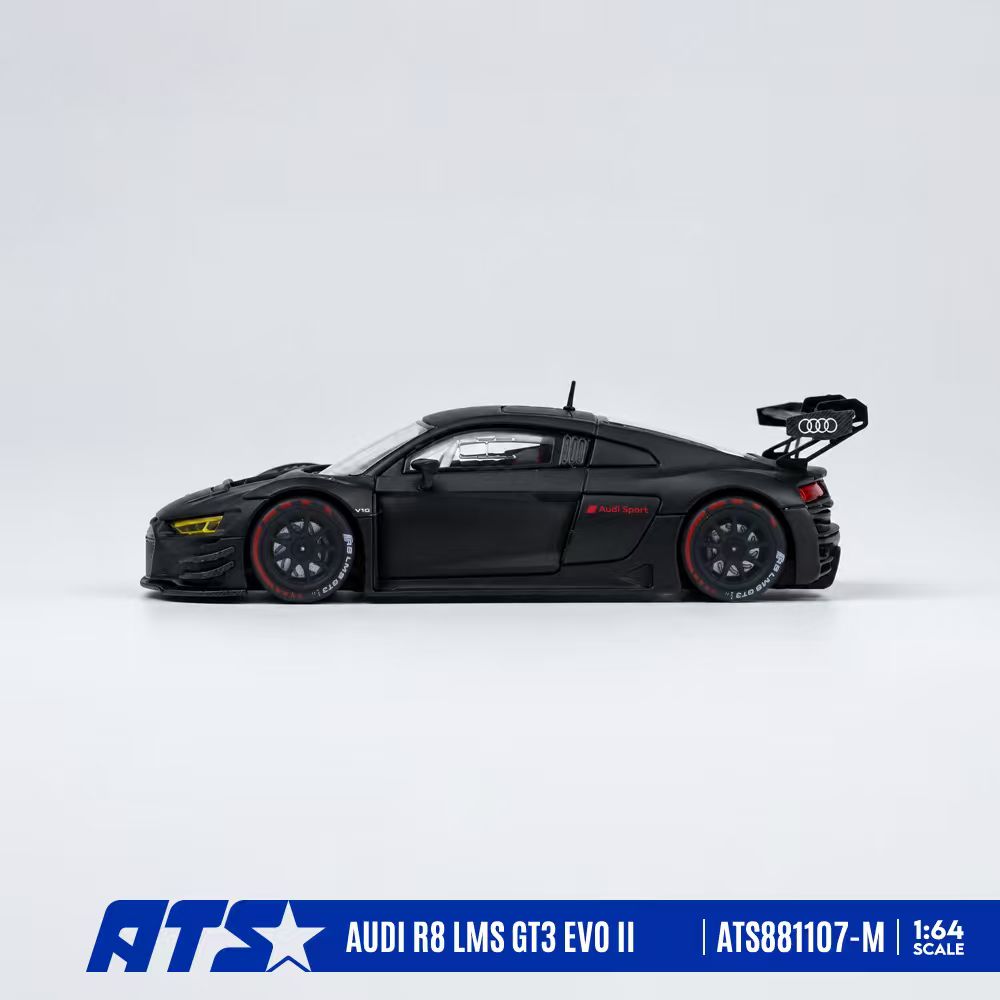 [ATS CAR MODEL] 1:64 Audi R8 LMS GT3 Evo II Matte Black