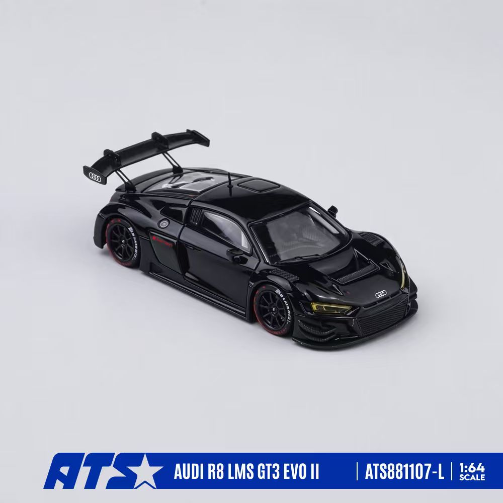 [ATS CAR MODEL] 1:64 Audi R8 LMS GT3 Evo II Gloss Black