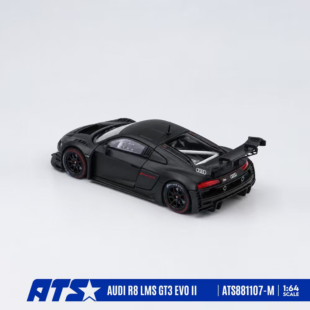 [ATS CAR MODEL] 1:64 Audi R8 LMS GT3 Evo II Matte Black