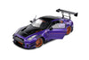 Solido 1/18 Nissan GTR (R35) W/ Liberty Walk Bodykit 2.0 Purplezilla