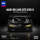 [ATS CAR MODEL] 1:64 Audi R8 LMS GT3 Evo II Gloss Black