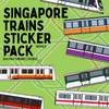 Singapore Trains Sticker Bundle Pack