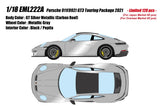 [MAKE UP] 1:18 Porsche 911(992) GT3 Touring Package 2021 GT Silver [EML222A] - Toy Space Diecast Online Store Singapore