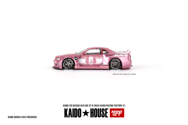 Mini GT Nissan Skyline GT-R (R34) KAIDO RACING FACTORY V1