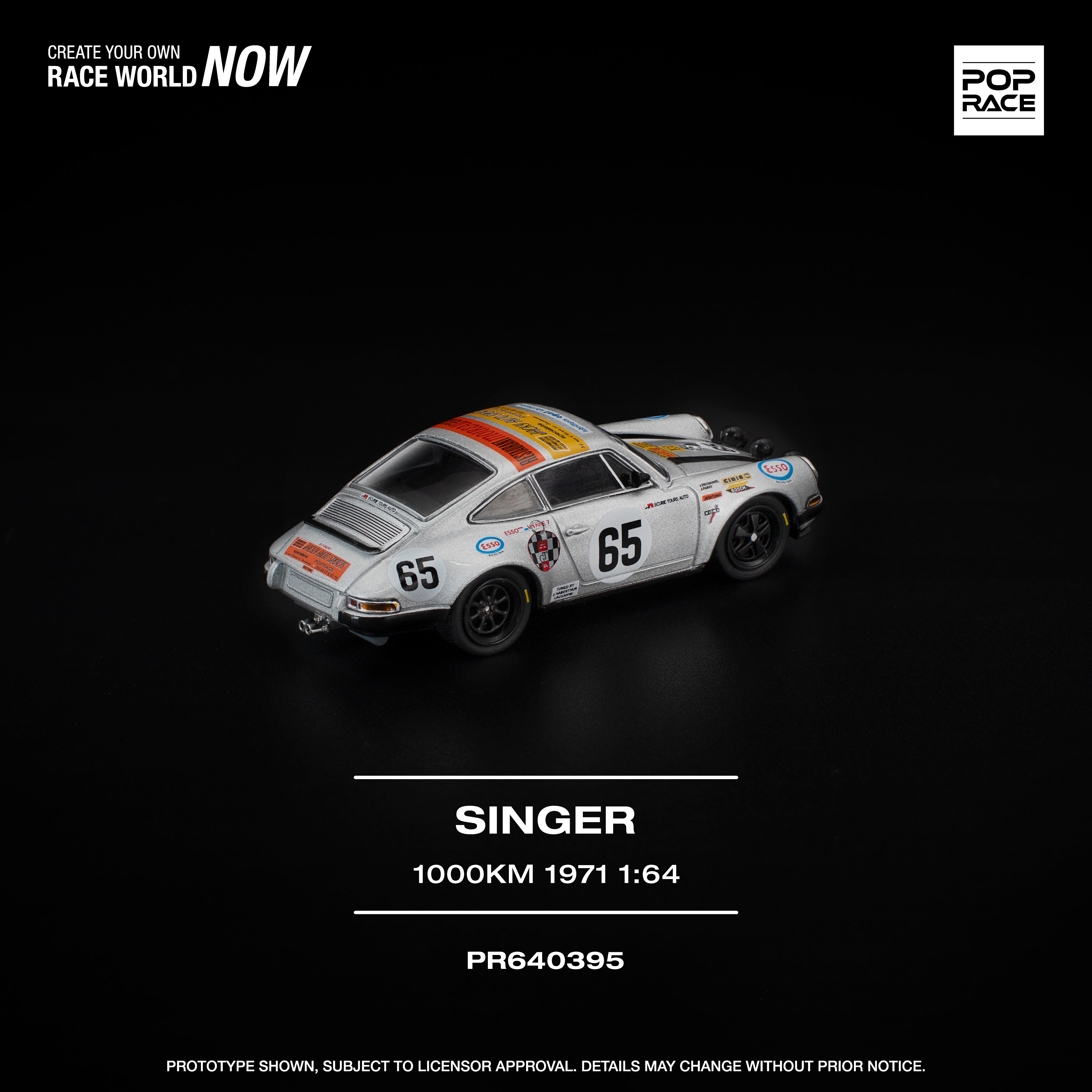 [POP RACE] 1:64 Singer SPA 1000KM 1971