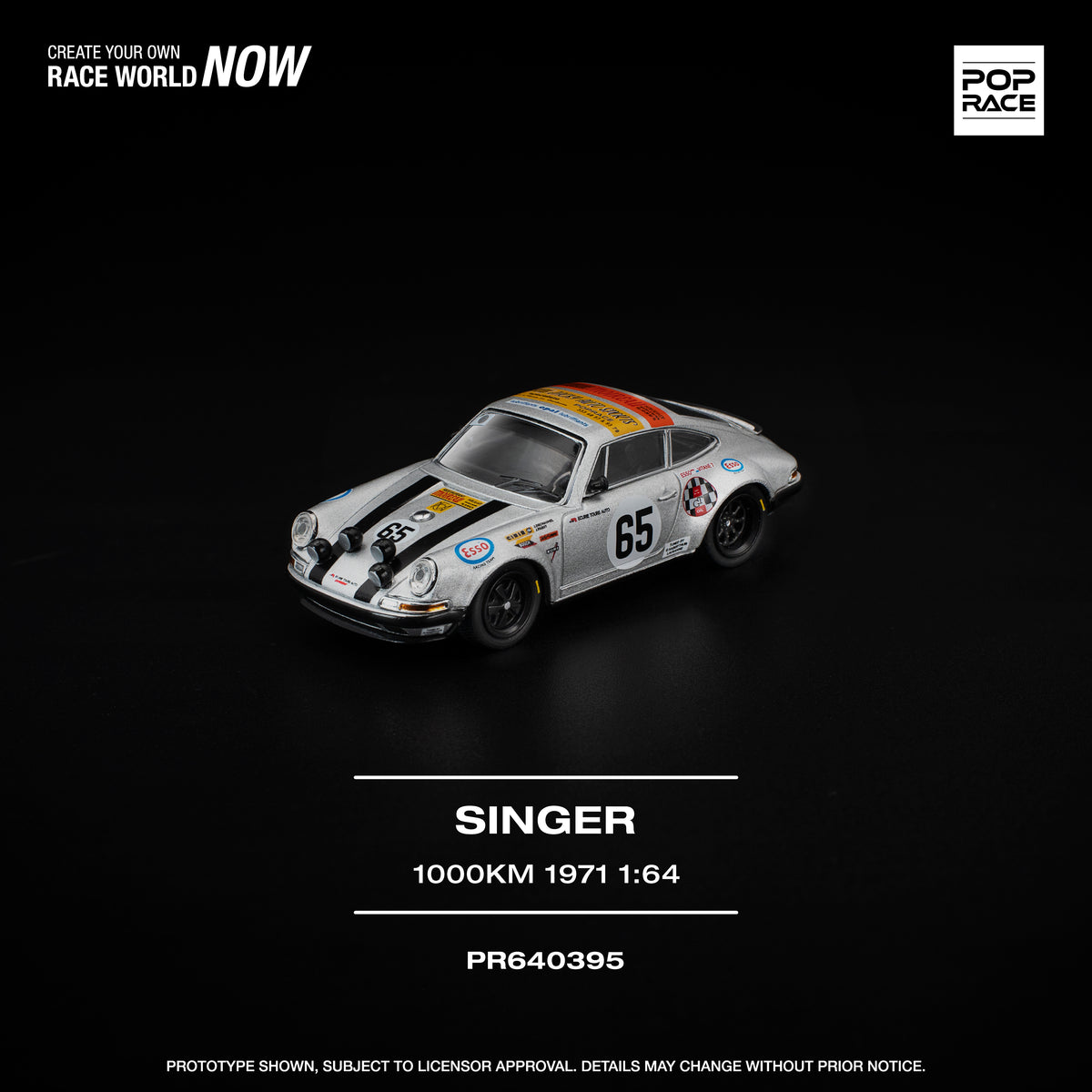[POP RACE] 1:64 Singer SPA 1000KM 1971
