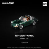 [POP RACE] 1:64 Singer Targa Green - Toy Space Diecast Online Store Singapore