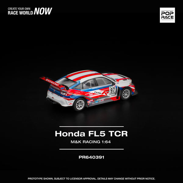 [POP RACE] 1:64 Honda Civic Type-R (FL5) TCR M&K Racing