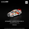 [POP RACE] 1:64 Mitsubishi Lancer Evolution IV-1998 Monte Carlo Rally