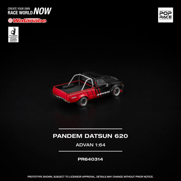 [POP RACE] 1:64 Pandem Datsun 620 Advan