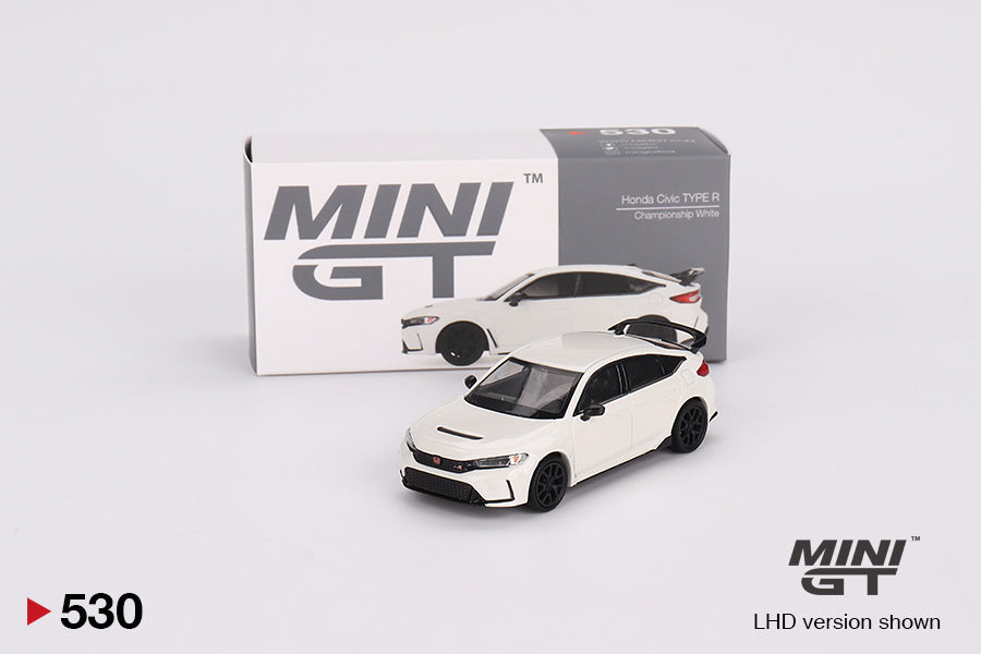 Mini GT Honda Civic Type R Championship White 2023 (RHD)