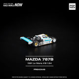 [POP RACE] 1:64 Mazda 787B 1991 Le Mans 24HRS #18 - Toy Space Diecast Online Store Singapore