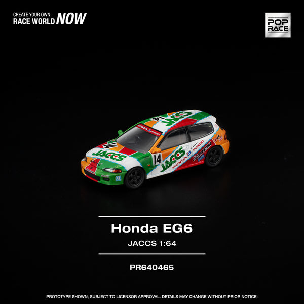 [POP RACE] 1:64 Honda Civic (EG6) Jaccs