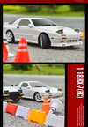 [LDRC] Remote-Controlled Car - Mazda RX-7 (FC) White