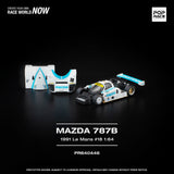 [POP RACE] 1:64 Mazda 787B 1991 Le Mans 24HRS #18 - Toy Space Diecast Online Store Singapore