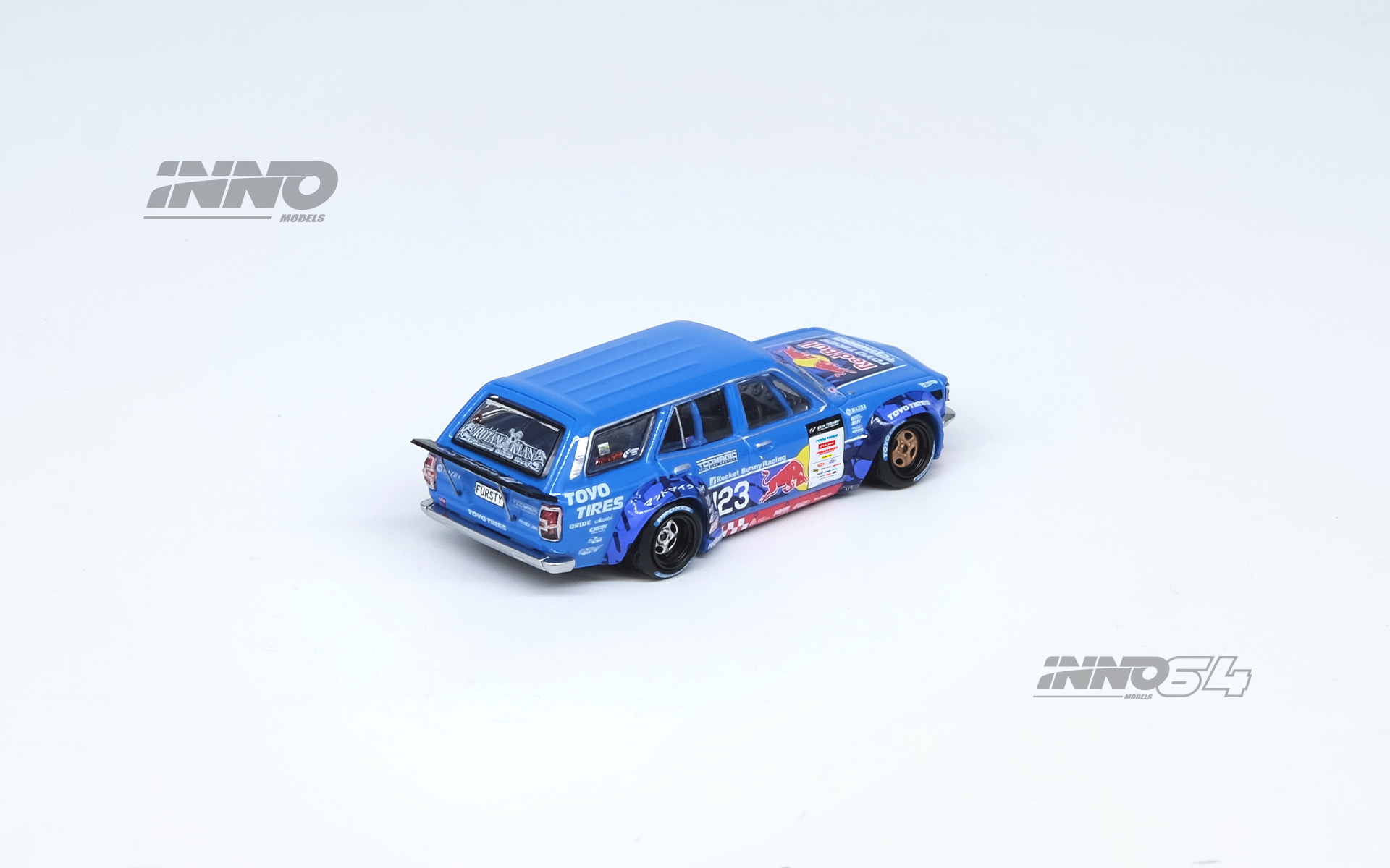 [INNO64] Mad Mike 1976 Mazda RX3 Station Wagon  D1GP Series 2024