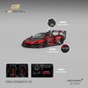 [CM MODEL] 1:64 Mclaren Senna GTR Metallic Red