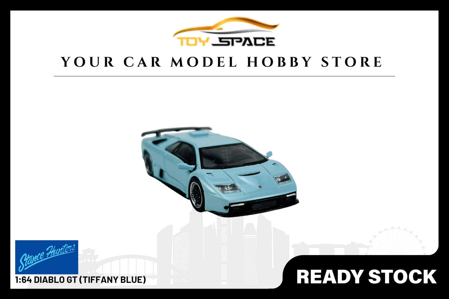 [STANCE HUNTERS] 1/64 Diablo GT - Toy Space Diecast Online Store Singapore
