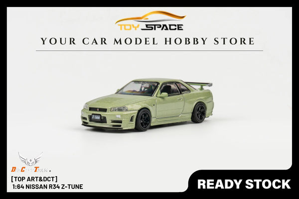 [TOPART&DCT] 1:64 Nissan R34 Z-Tune