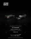 [POP RACE] 1:64 R34 Wagon Dark Chrome