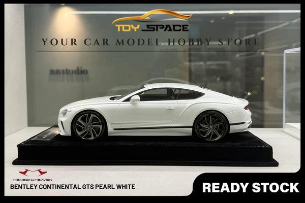 [HH MODEL] 1:18 Bentley Continental GTS Pearl White