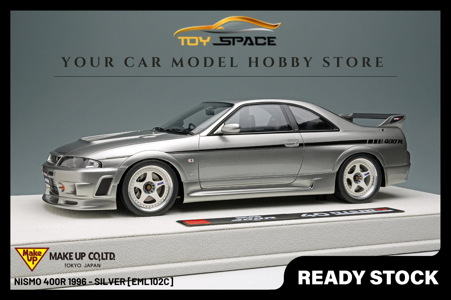 [MAKE UP] 1:18 Nismo 400R 1996 [EML102] - Toy Space Diecast Online Store Singapore