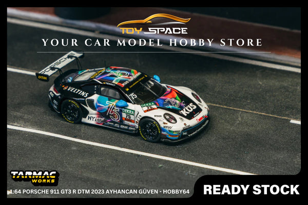 [TARMAC WORKS] 1:64 Porsche 911 GT3 R DTM 2023 Ayhancan Güven - HOBBY64