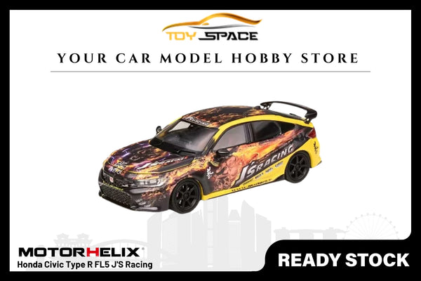 [MOTORHELIX] 1:64 Honda Civic Type R FL5 J'S Racing