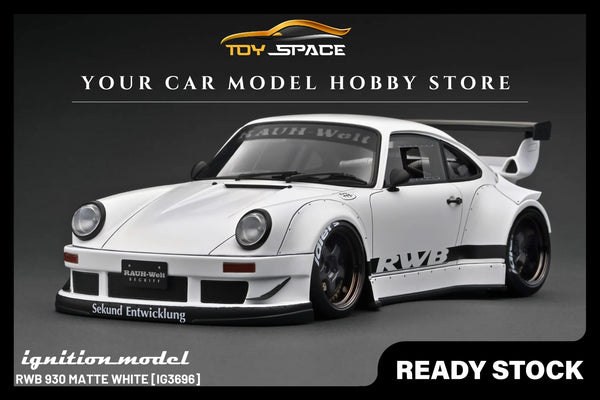 [IGNITION MODEL] 1:18 RWB 930 Matte White [IG3696]