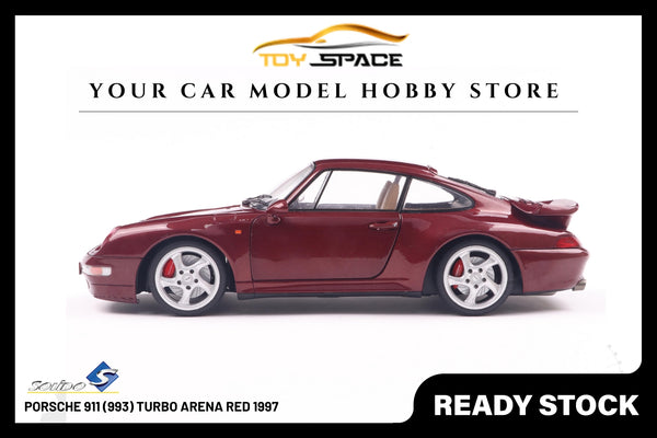 [SOLIDO] 1:18 Porsche 911 (993) Turbo Arena Red 1997