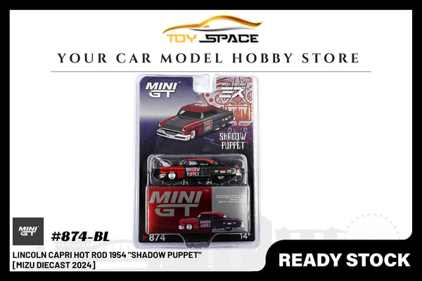 [MINI GT] Lincoln Capri Hot Rod 1954 "Shadow Puppet" [MIZU Diecast 2024]