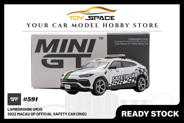 [MINI GT] Lamborghini Urus  2022 Macau GP Official Safety Car (RHD)