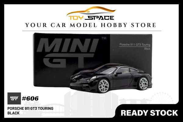 Mini GT Porsche 911 (992) GT3 Touring Black