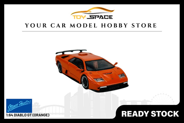 [STANCE HUNTERS] 1/64 Diablo GT - Toy Space Diecast Online Store Singapore
