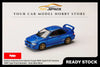 [HOBBY JAPAN] 1:64 Subaru Impreza Pure Sports Coupe WRX Type R STI Version VWR Type Front Bumper - Gran Blue Mica