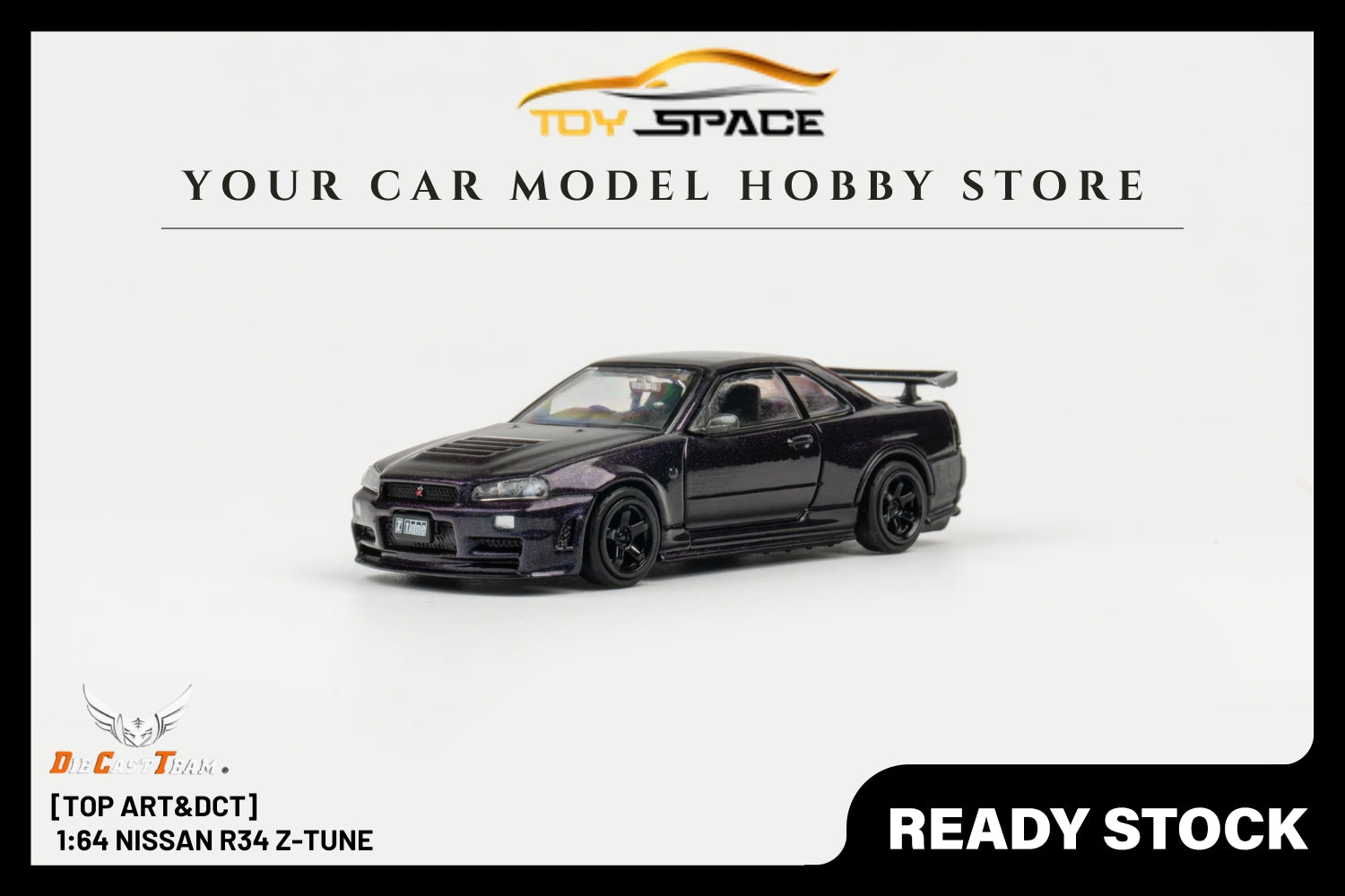 [TOPART&DCT] 1:64 Nissan R34 Z-Tune