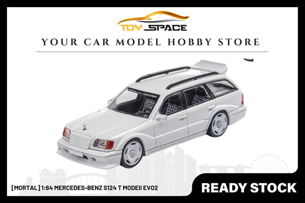 [MORTAL] 1:64 Mercedes-Benz S124 T MODEII EVO2
