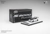 [MICRO TURBO] 1:64 S2000 Rocket Bunny Metallic White - Toy Space Diecast Online Store Singapore