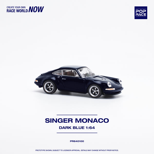 [POP RACE] 1/64 SINGER - MONACO - Midnight Blue