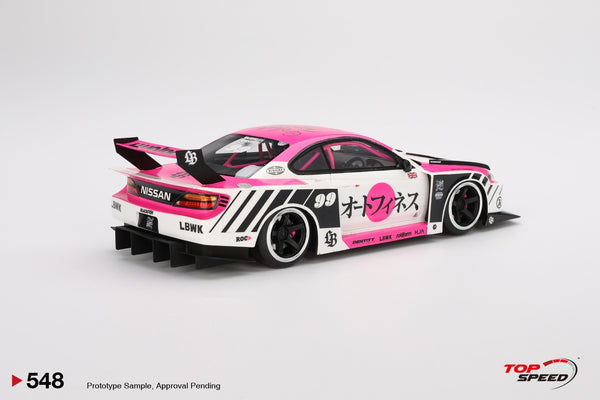 [TOP SPEED] 1:18 Nissan Silvia (S15) LB-Super Silhouette Auto Finesse Sema 2023