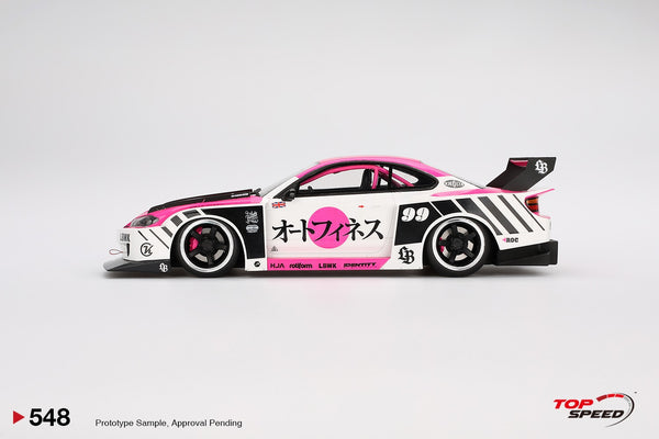 [TOP SPEED] 1:18 Nissan Silvia (S15) LB-Super Silhouette Auto Finesse Sema 2023