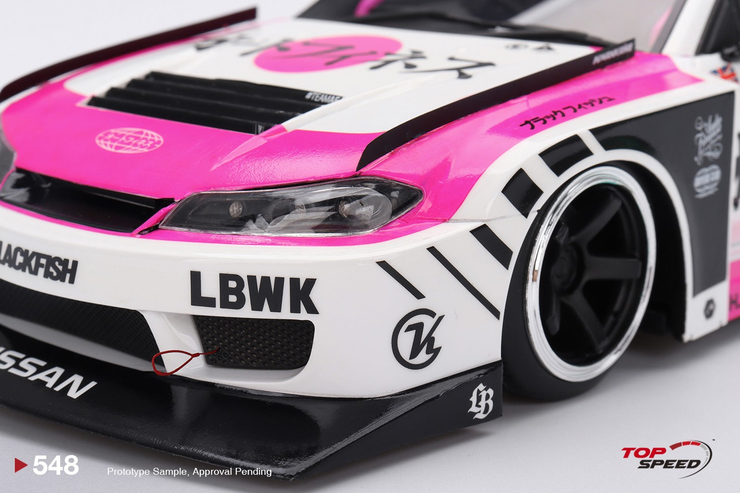 [TOP SPEED] 1:18 Nissan Silvia (S15) LB-Super Silhouette Auto Finesse Sema 2023