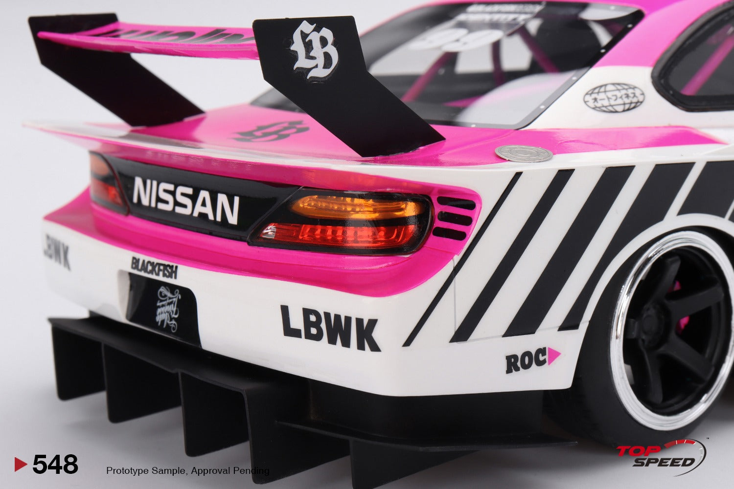 [TOP SPEED] 1:18 Nissan Silvia (S15) LB-Super Silhouette Auto Finesse Sema 2023